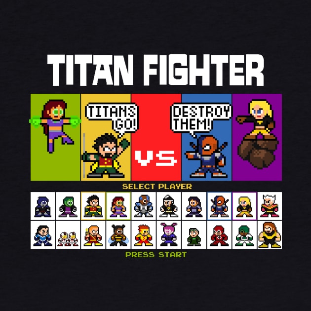 8-Bit Titan Fighter by 8-BitHero